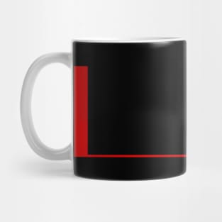 The Scarlet L Mug